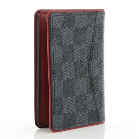 damier graphite pocket organizer